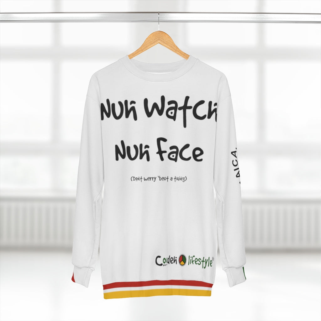 Unisex Sweatshirt (NWNF-WHT) - Coodeh Lifestyle