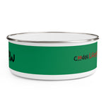 Load image into Gallery viewer, Enamel Bowl (YuhDunKnow-GRN) - Coodeh Lifestyle
