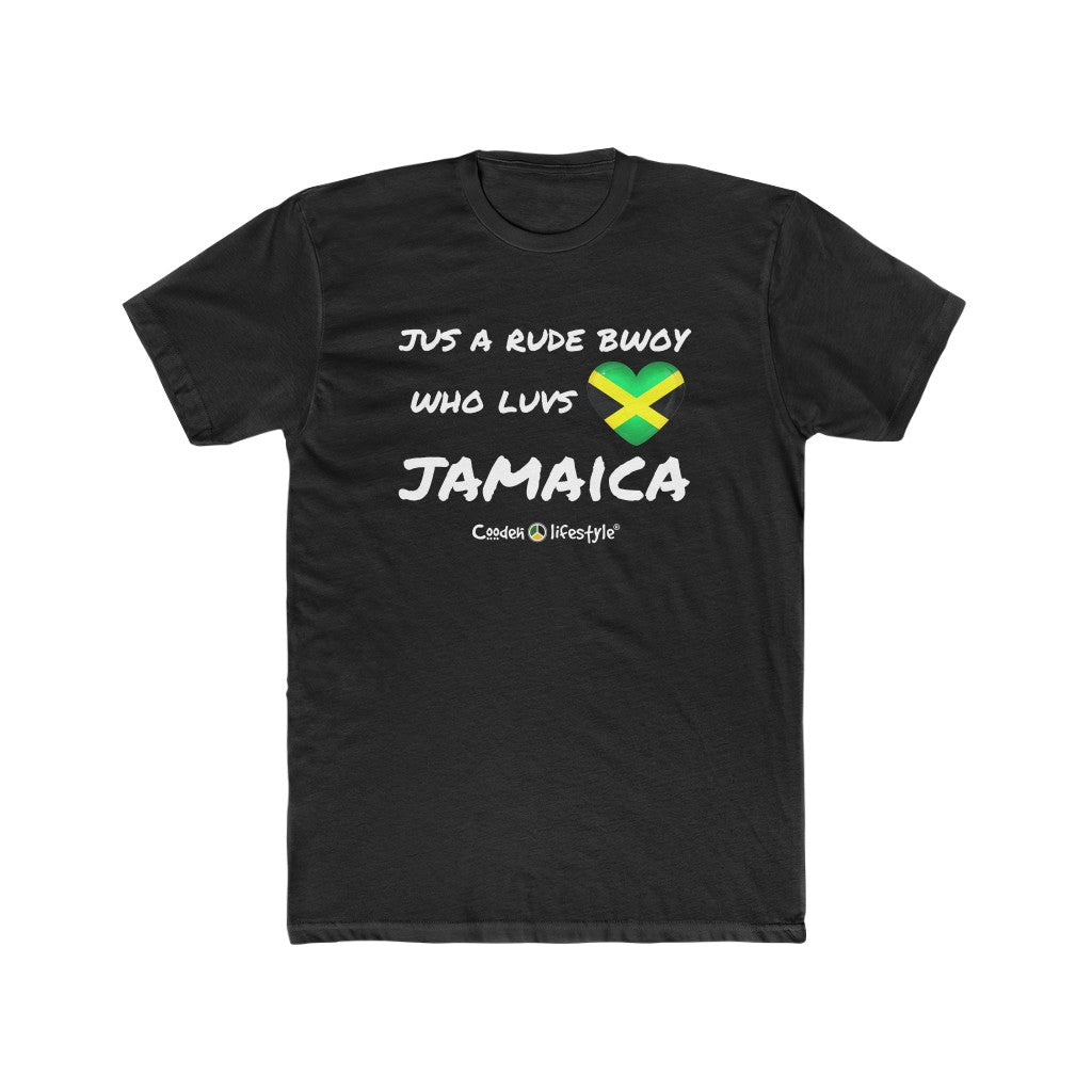 Men's Cotton Crew Tee (Jamaica) - Coodeh Lifestyle