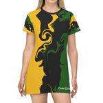 Load image into Gallery viewer, T-Shirt Dress (Multi-Art-JACOL) - Coodeh Lifestyle
