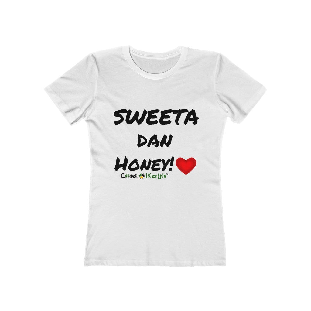 Women's The Boyfriend Tee (Honey) - Coodeh Lifestyle