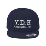 Load image into Gallery viewer, Unisex Flat Bill Hat (YDK) - Coodeh Lifestyle
