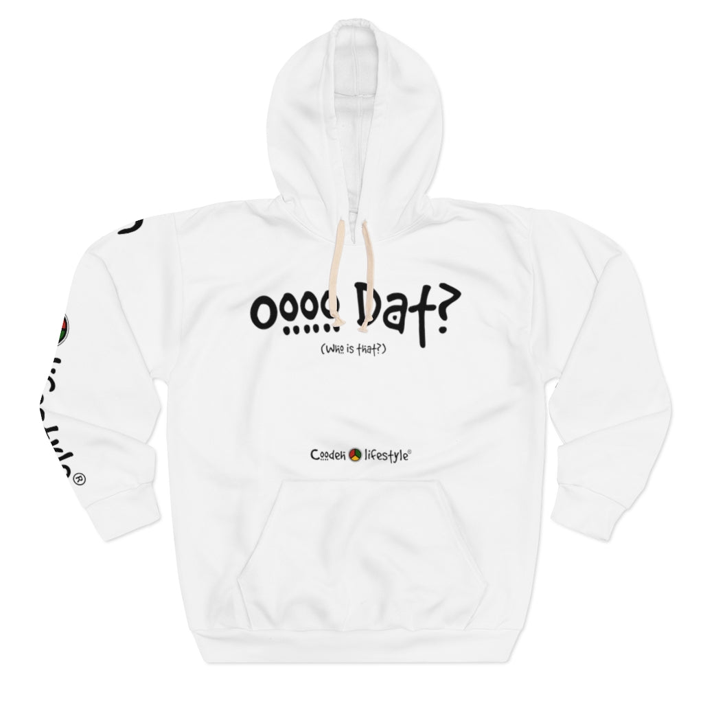 Unisex Pullover Hoodie (OOOODAT-WHTPANCOL) - Coodeh Lifestyle