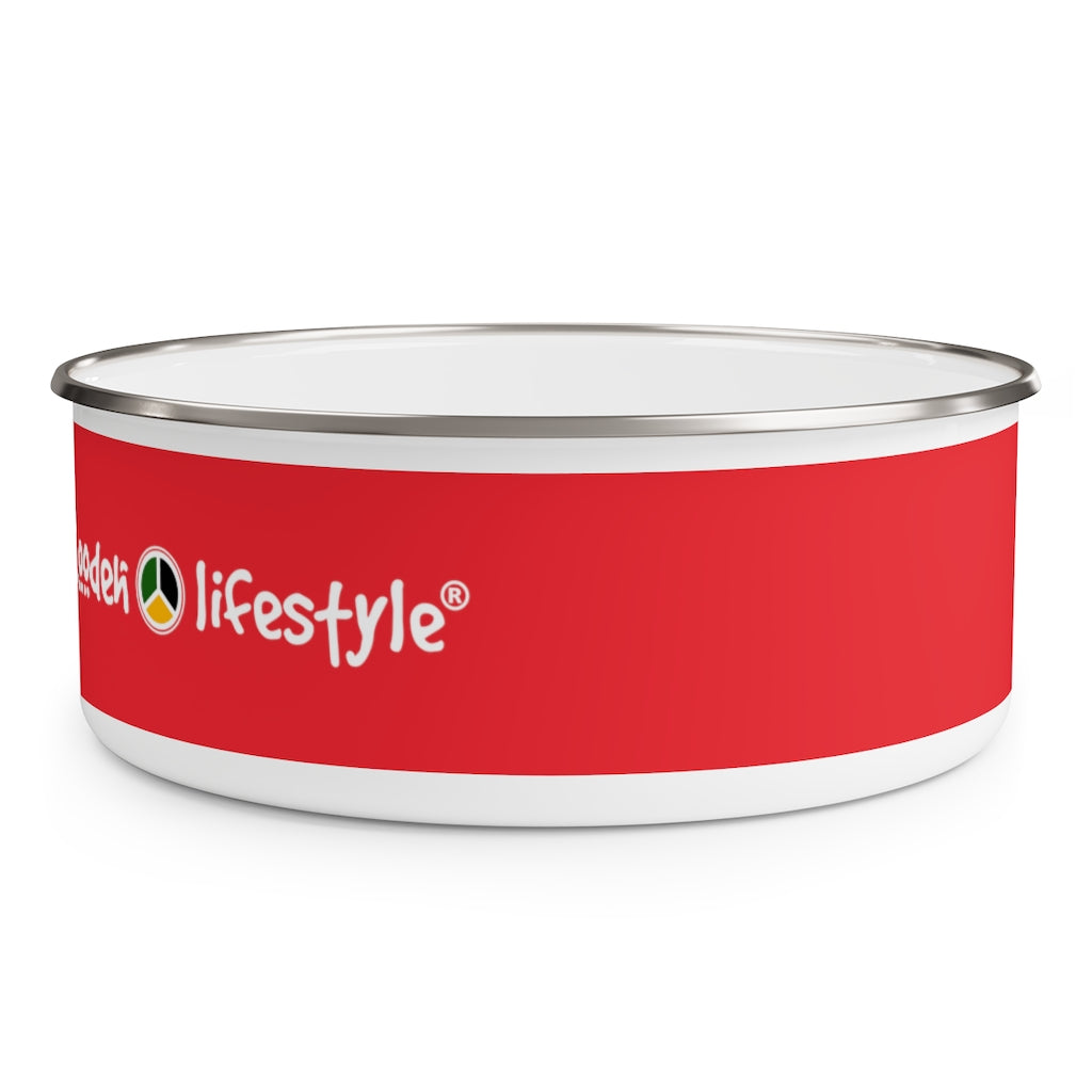 Enamel Bowl (S+R-RED) - Coodeh Lifestyle