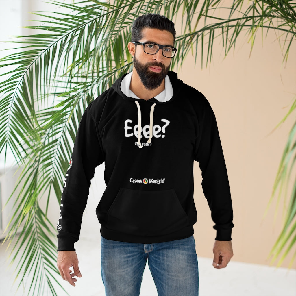 Unisex Pullover Hoodie (EEEE-BLKPANCOL) - Coodeh Lifestyle