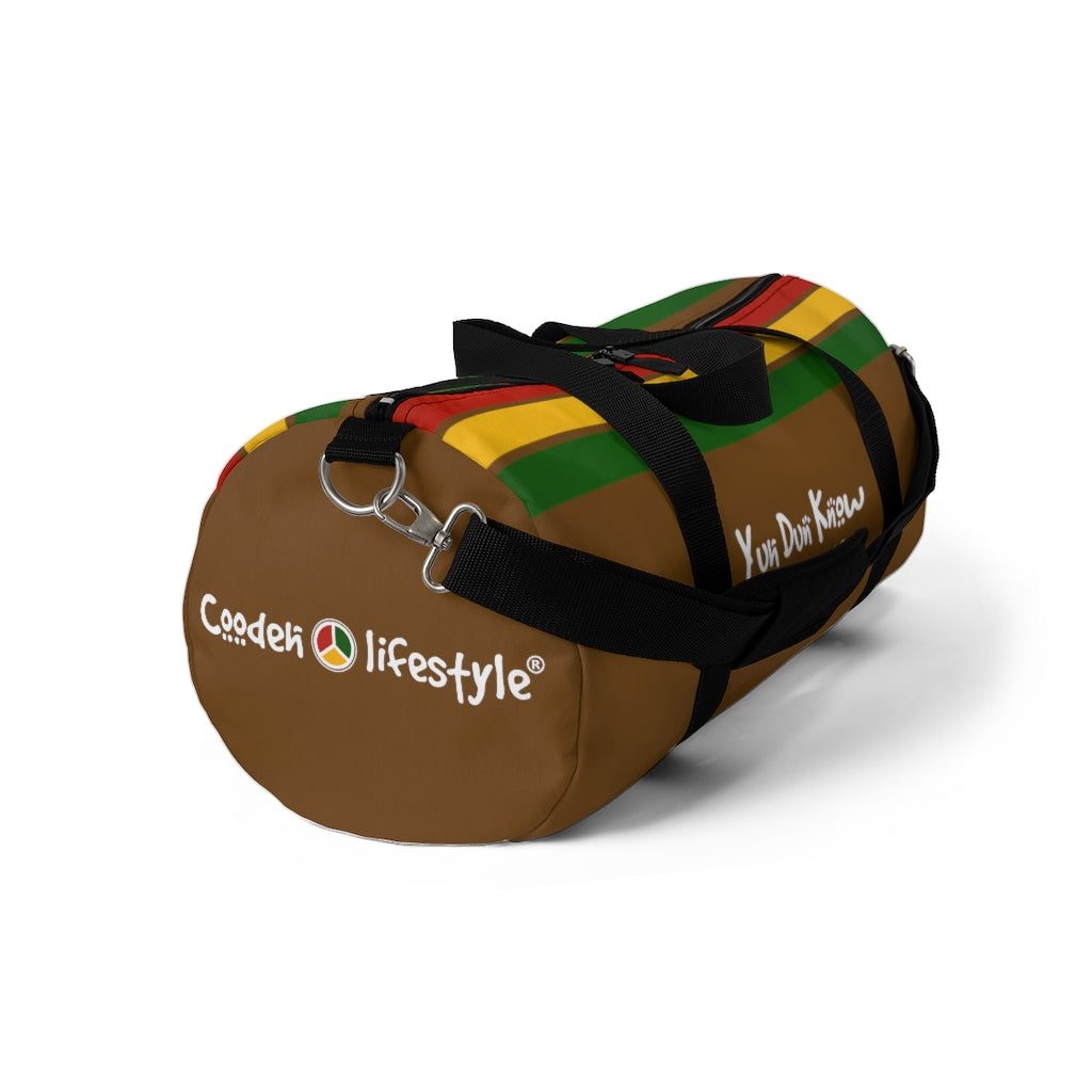 Coodeh Duffel Bag (YuhDunKnow-BRN) - Coodeh Lifestyle