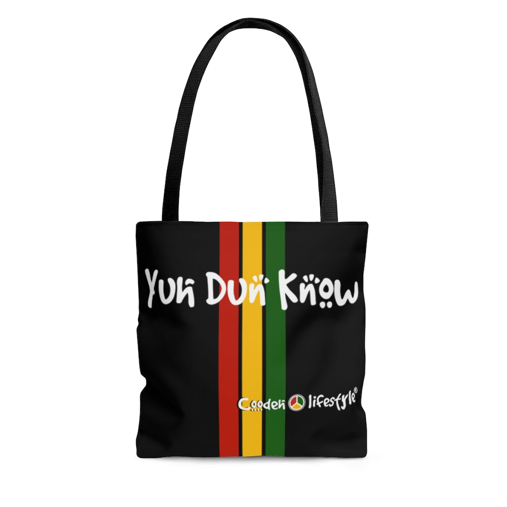 Coodeh Tote Bag (YuhDunKnow-BLK) - Coodeh Lifestyle