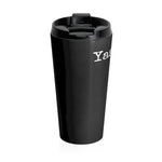 Load image into Gallery viewer, Coodeh Stainless Steel Travel Mug (YT-PANCOL-BLK) - Coodeh Lifestyle
