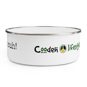 Enamel Bowl (Don'tTouch) - Coodeh Lifestyle