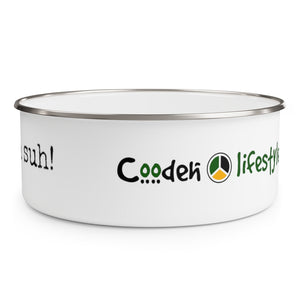 Enamel Bowl (Don'tTouch) - Coodeh Lifestyle