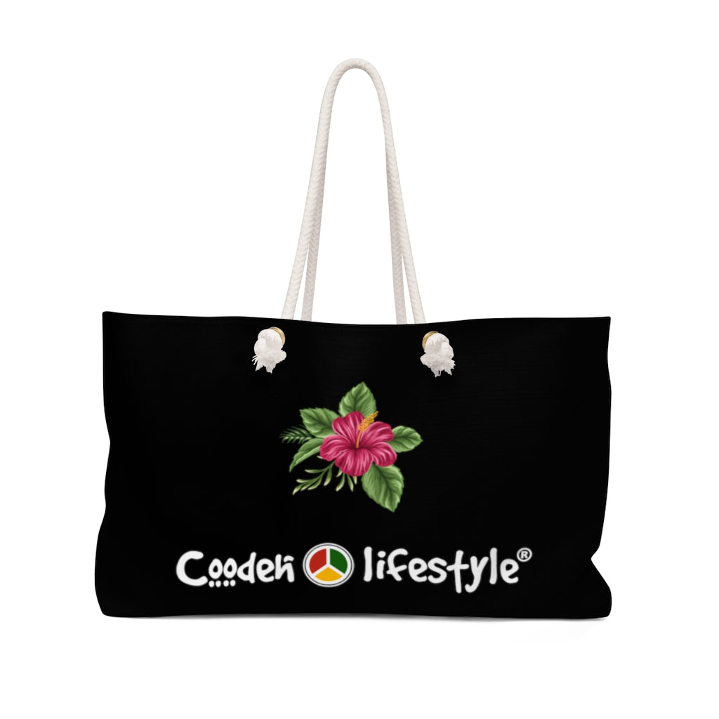 Coodeh Weekender Bag (FLWR-BLK) - Coodeh Lifestyle