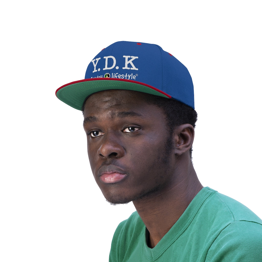 Unisex Flat Bill Hat (YDK) - Coodeh Lifestyle