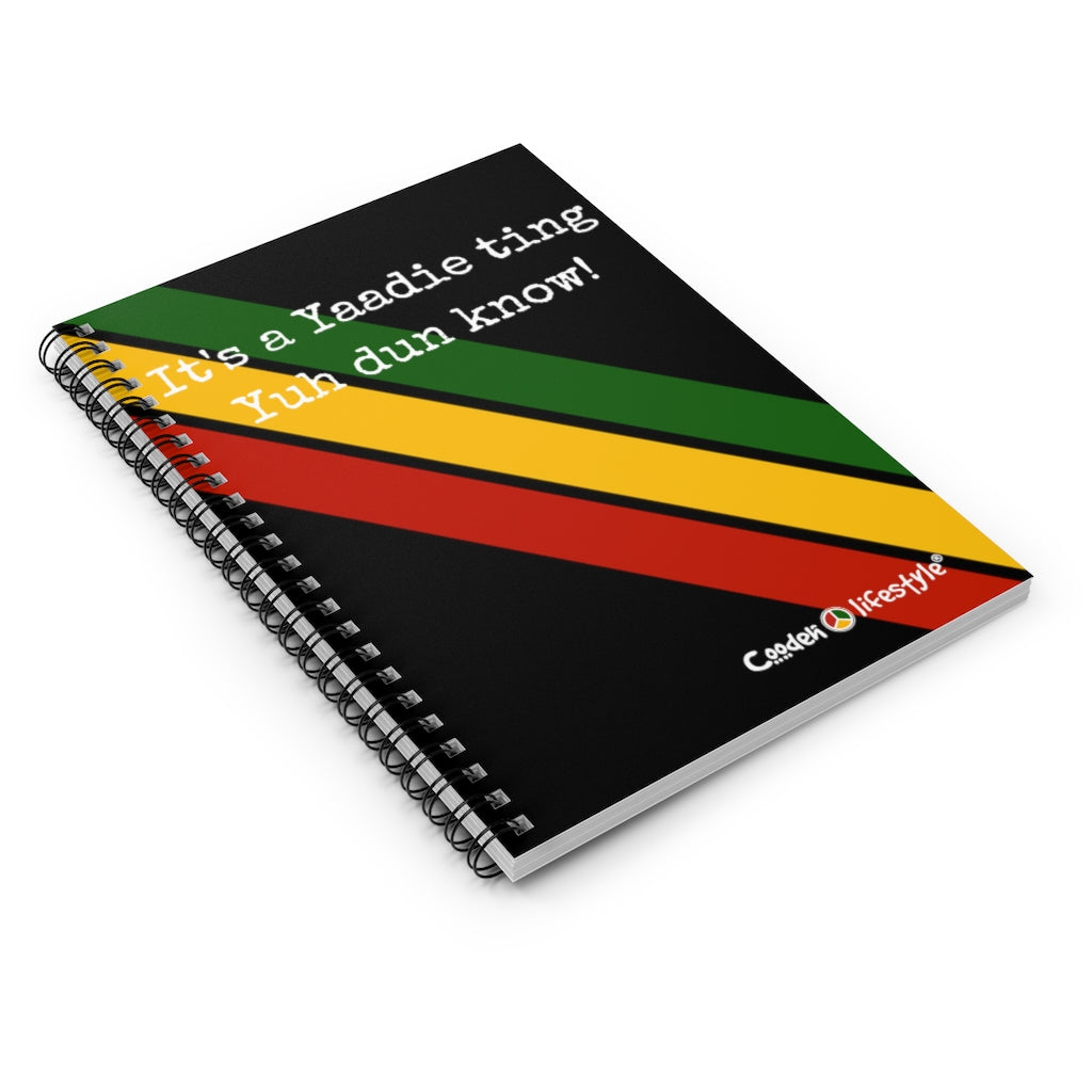 Coodeh Spiral Notebook (Ruled Lined-YT-YDK-BLK) - Coodeh Lifestyle