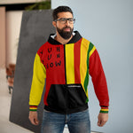 Load image into Gallery viewer, Unisex Zip Hoodie (NWNF-PANCOL-RED) - Coodeh Lifestyle
