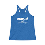 Load image into Gallery viewer, Women&#39;s Tri-Blend Racerback Tank (OOMAN) - Coodeh Lifestyle
