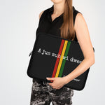 Load image into Gallery viewer, Laptop &amp; Tablet Sleeve (AJSWD-BLK) - Coodeh Lifestyle
