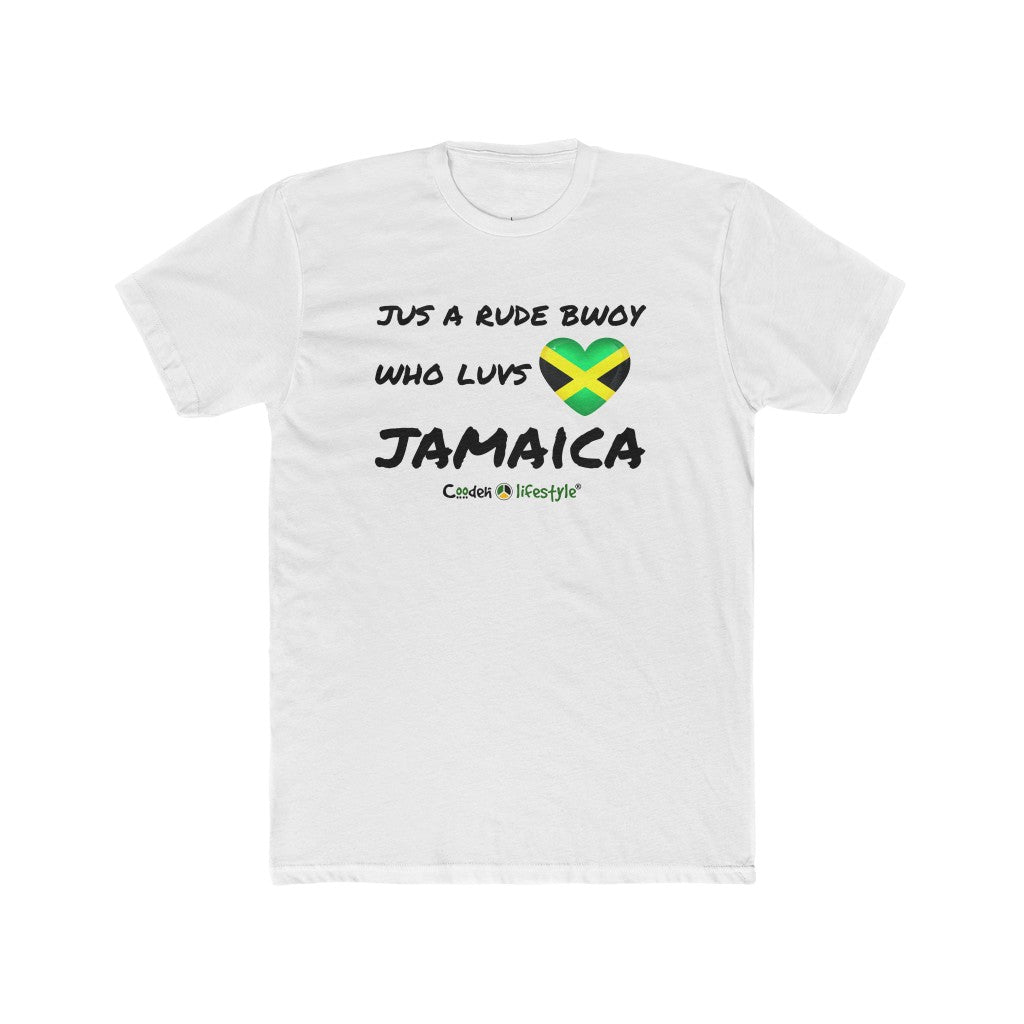 Men's Cotton Crew Tee (Jamaica) - Coodeh Lifestyle