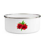 Load image into Gallery viewer, Enamel Bowl (FLWR-WHT) - Coodeh Lifestyle
