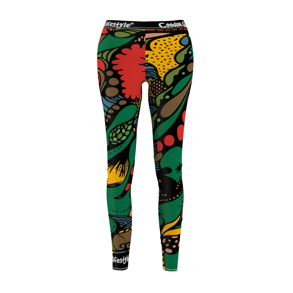 Women's Casual Leggings (Multi-Art) - Coodeh Lifestyle