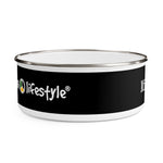 Load image into Gallery viewer, Enamel Bowl (BLK-Bratta) - Coodeh Lifestyle
