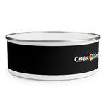 Load image into Gallery viewer, Enamel Bowl (FLWR-BLK) - Coodeh Lifestyle
