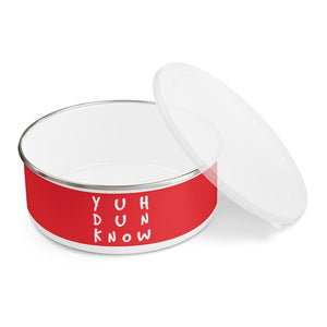 Enamel Bowl (YDK-RED) - Coodeh Lifestyle