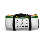 Load image into Gallery viewer, Coodeh Duffel Bag (YuhDunKnow-WHT) - Coodeh Lifestyle
