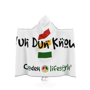 Hooded Blanket (YDK-WHT) - Coodeh Lifestyle