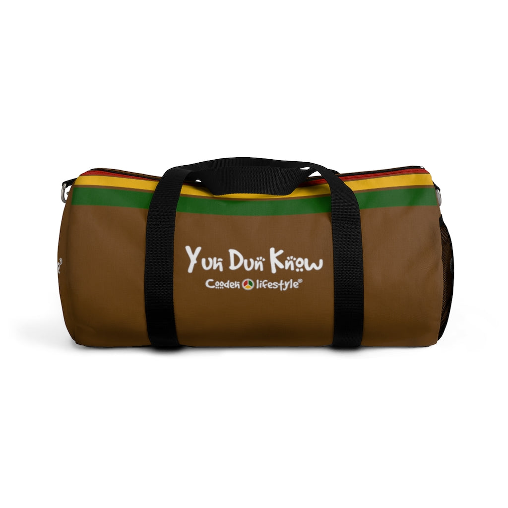 Coodeh Duffel Bag (YuhDunKnow-BRN) - Coodeh Lifestyle