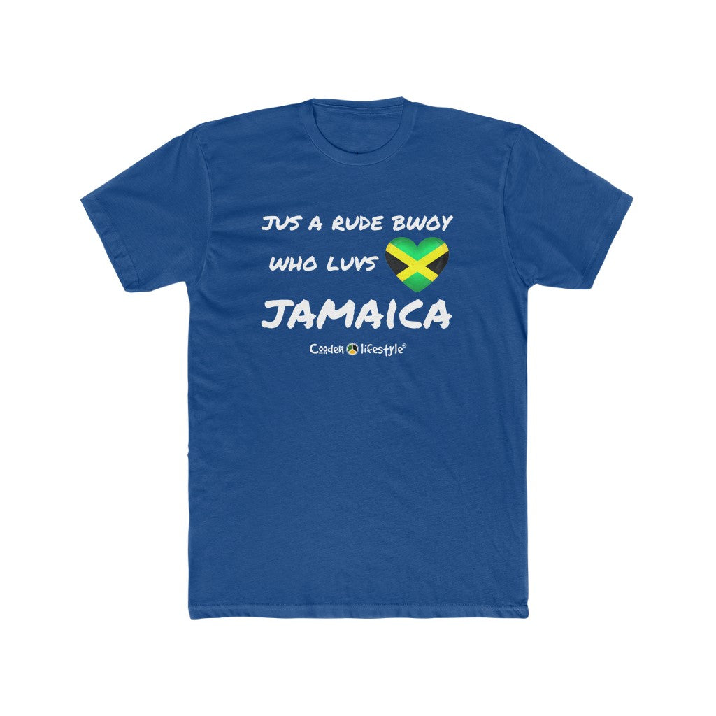 Men's Cotton Crew Tee (Jamaica) - Coodeh Lifestyle