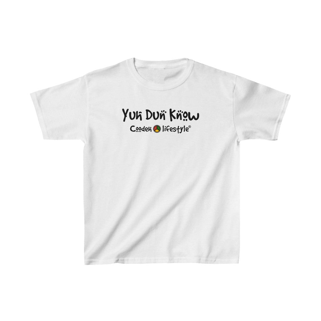 Kids Heavy Cotton Tee (YuhDunKnow) - Coodeh Lifestyle