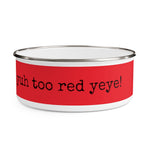 Load image into Gallery viewer, Enamel Bowl (RED-RedYeye) - Coodeh Lifestyle
