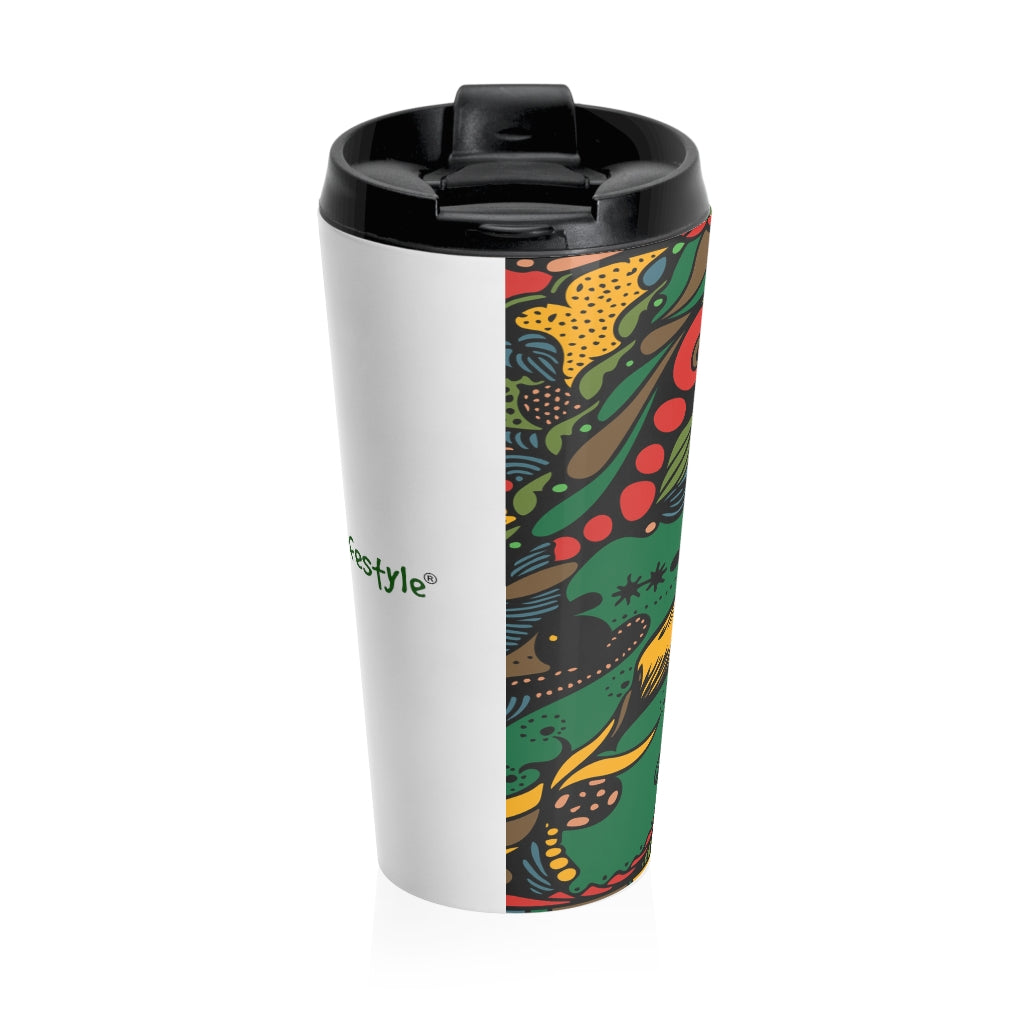 Coodeh Stainless Steel Travel Mug (Multi-Art2) - Coodeh Lifestyle