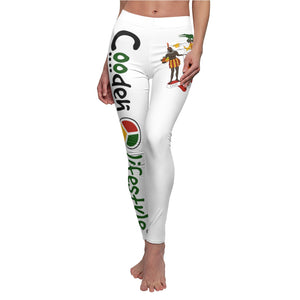 Women's Casual Leggings (JA-COA-WHT) - Coodeh Lifestyle