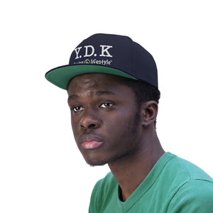 Unisex Flat Bill Hat (YDK) - Coodeh Lifestyle