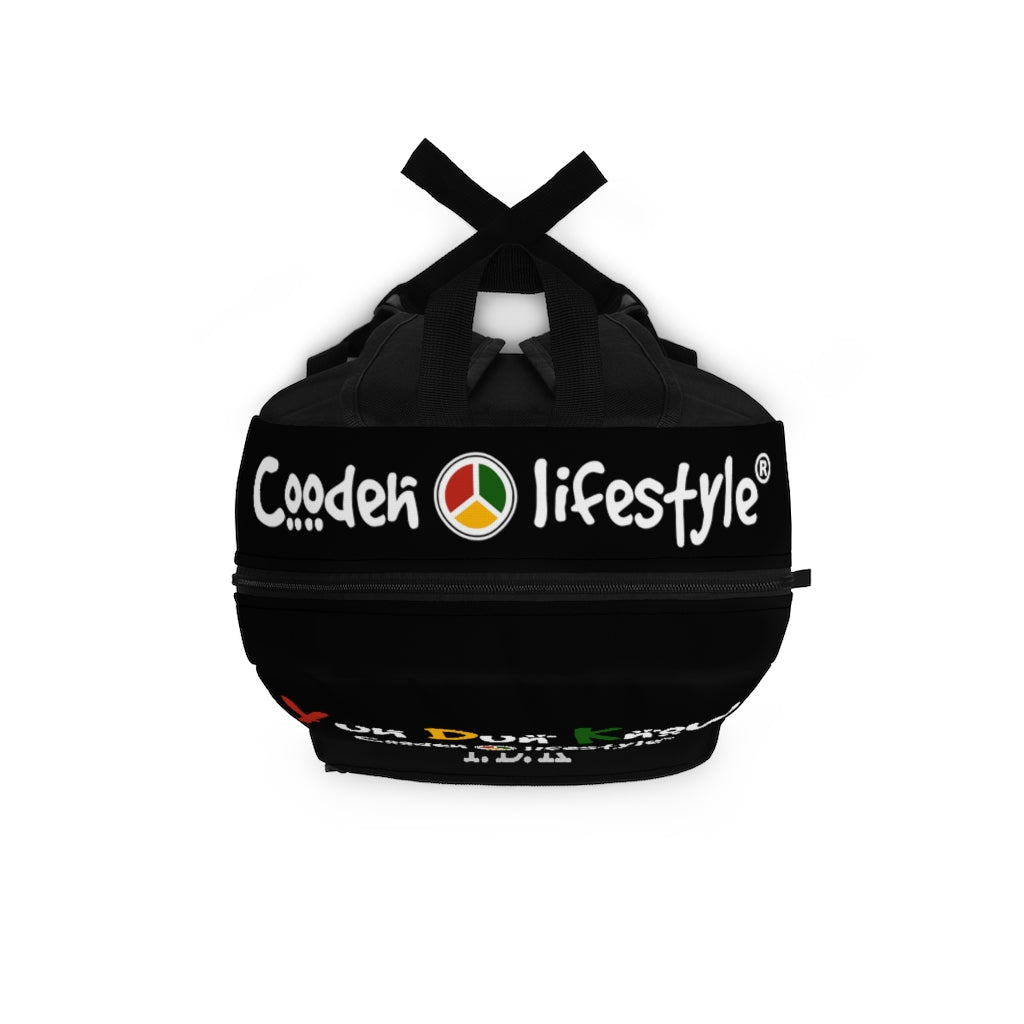 Coodeh Backpack (YuhDunKnow-BLK) - Coodeh Lifestyle