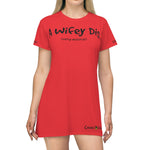 Load image into Gallery viewer, T-Shirt Dress (AWD-YDK-RED) - Coodeh Lifestyle
