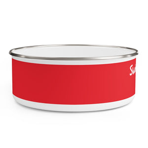 Enamel Bowl (S+R-RED) - Coodeh Lifestyle