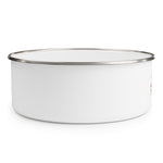 Load image into Gallery viewer, Enamel Bowl (FLWR-WHT) - Coodeh Lifestyle
