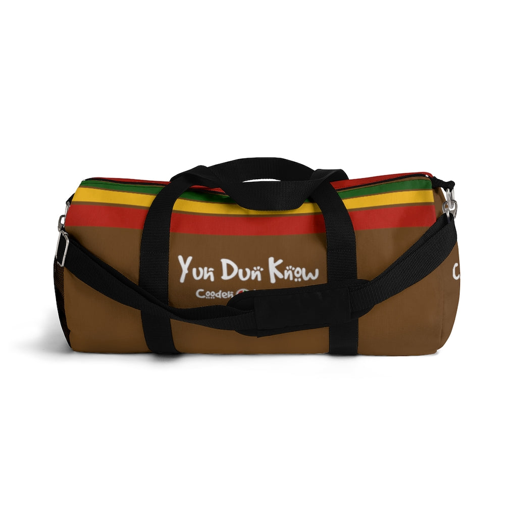 Coodeh Duffel Bag (YuhDunKnow-BRN) - Coodeh Lifestyle