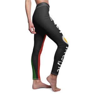 Women's Casual Leggings (PAN-COL-BLK) - Coodeh Lifestyle