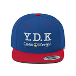 Load image into Gallery viewer, Unisex Flat Bill Hat (YDK) - Coodeh Lifestyle
