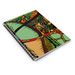 Load image into Gallery viewer, Coodeh Spiral Notebook (Ruled Line-MultiArt) - Coodeh Lifestyle
