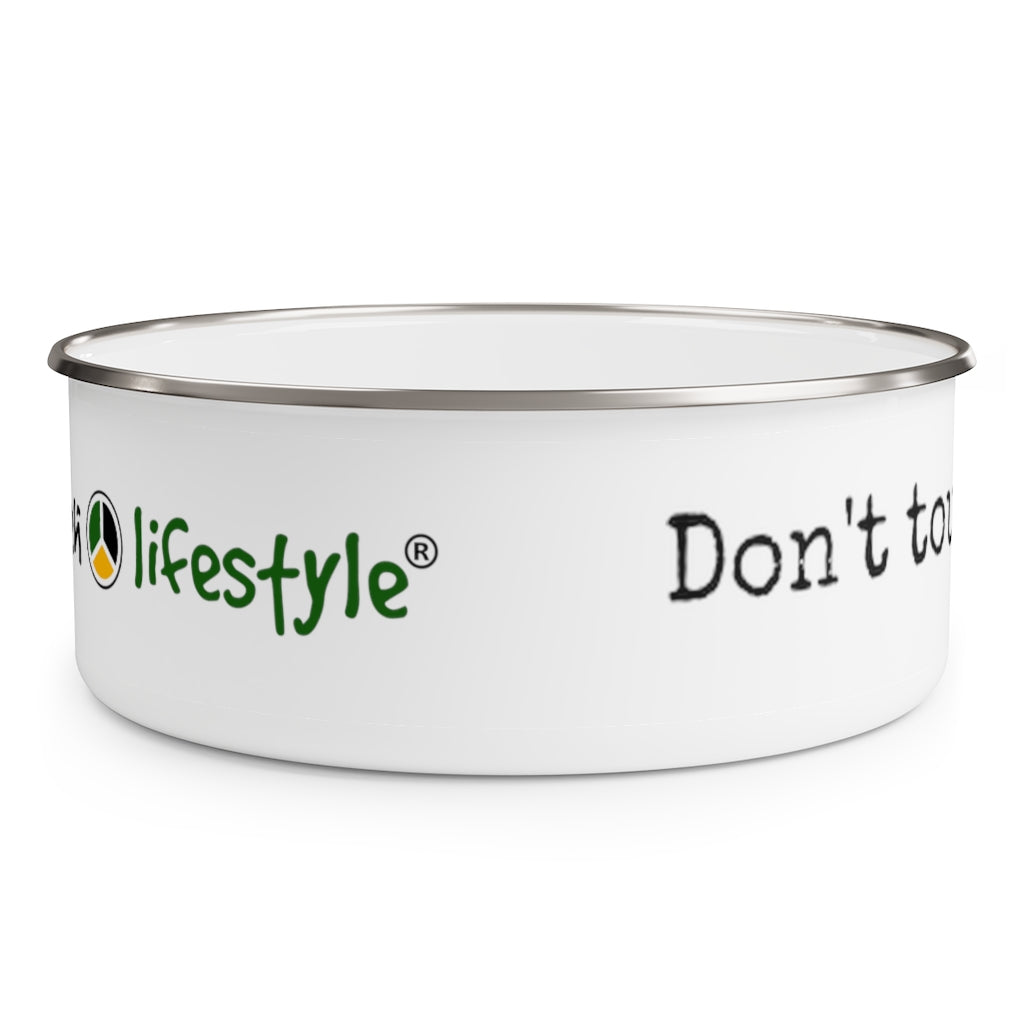 Enamel Bowl (Don'tTouch) - Coodeh Lifestyle