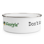 Load image into Gallery viewer, Enamel Bowl (Don&#39;tTouch) - Coodeh Lifestyle
