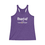 Load image into Gallery viewer, Women&#39;s Tri-Blend Racerback Tank (Rhatid) - Coodeh Lifestyle
