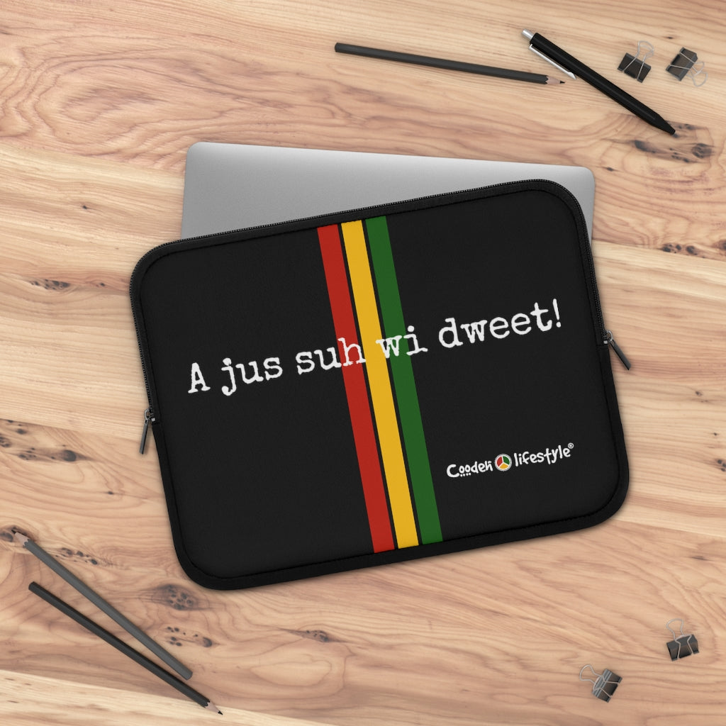 Laptop & Tablet Sleeve (AJSWD-BLK) - Coodeh Lifestyle