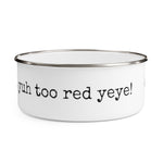 Load image into Gallery viewer, Enamel Bowl (RedYeye) - Coodeh Lifestyle
