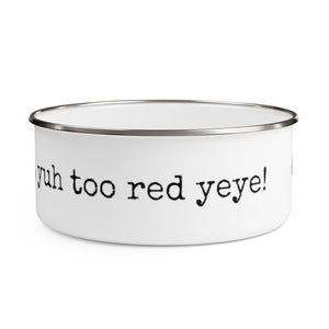 Enamel Bowl (RedYeye) - Coodeh Lifestyle