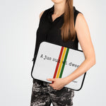 Load image into Gallery viewer, Laptop &amp; Tablet Sleeve (AJSWD-WHT) - Coodeh Lifestyle
